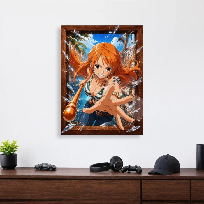 OP - Nami Metal Poster Wall Decor - A - Image 3