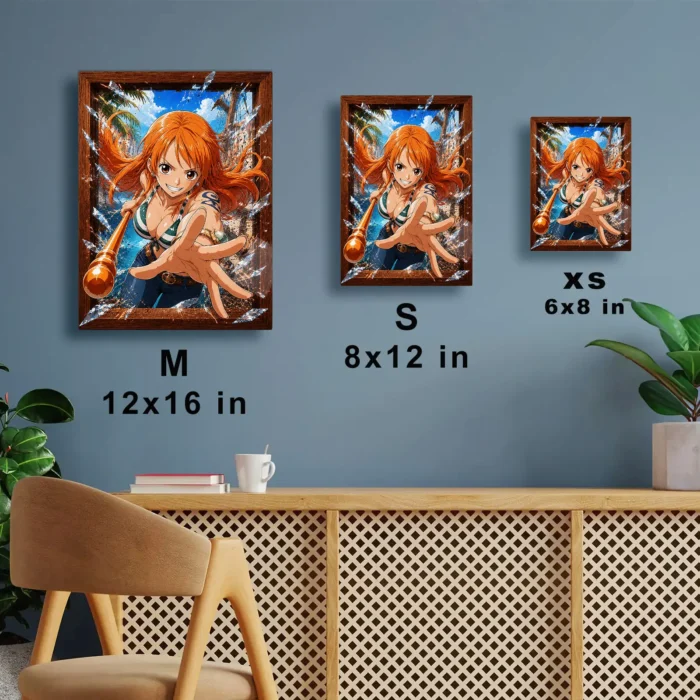 OP - Nami Metal Poster Wall Decor - A - Image 6
