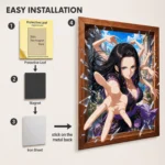 OP - Nico Robin Metal Poster Wall Decor - Image 2