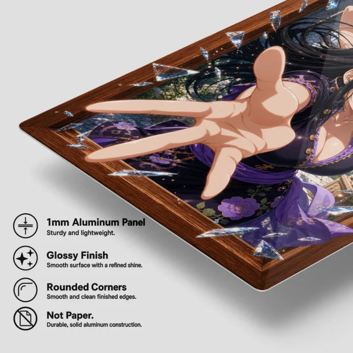 OP - Nico Robin Metal Poster Wall Decor - Image 5