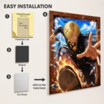 OP - Sanji Metal Poster Wall Decor - A - Image 2