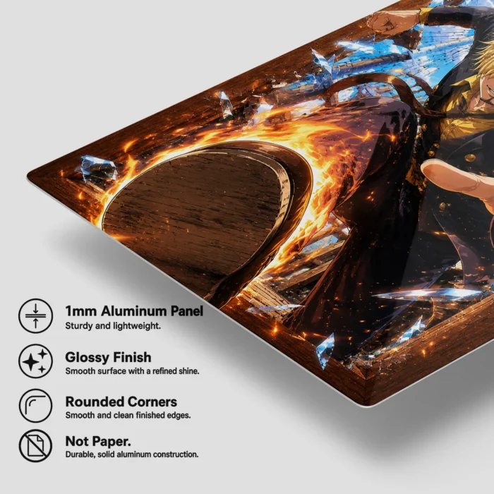 OP - Sanji Metal Poster Wall Decor - A - Image 5
