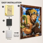 OP - Usopp Metal Poster Wall Decor - Image 2