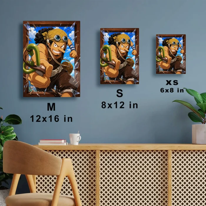 OP - Usopp Metal Poster Wall Decor - Image 6