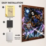 OP - Brook Metal Poster Wall Decor - A - Image 2