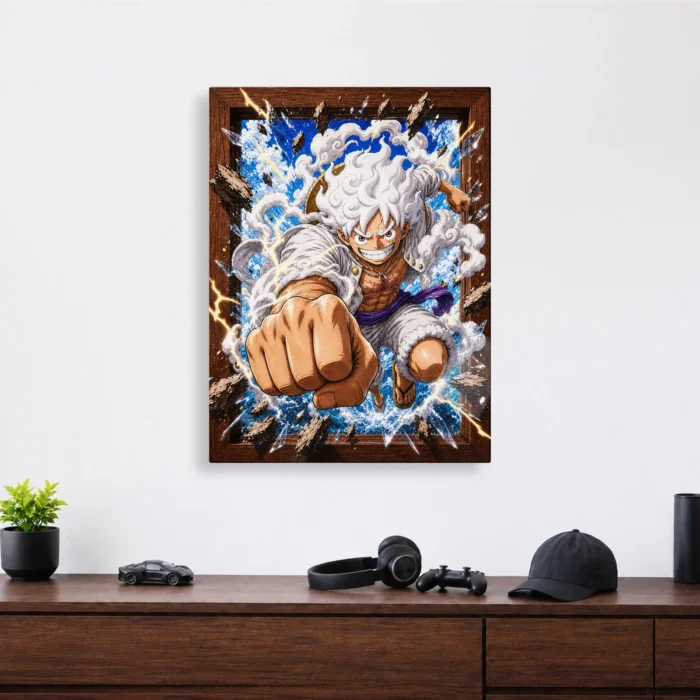 OP Gear 5 Metal Poster Wall Decor - Image 3
