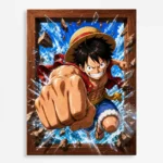 OP - Luffy Metal Poster Wall Decor