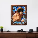 OP - Luffy Metal Poster Wall Decor - Image 3