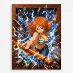OP - Nami Metal Poster Wall Decor - B