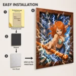 OP - Nami Metal Poster Wall Decor - B - Image 2