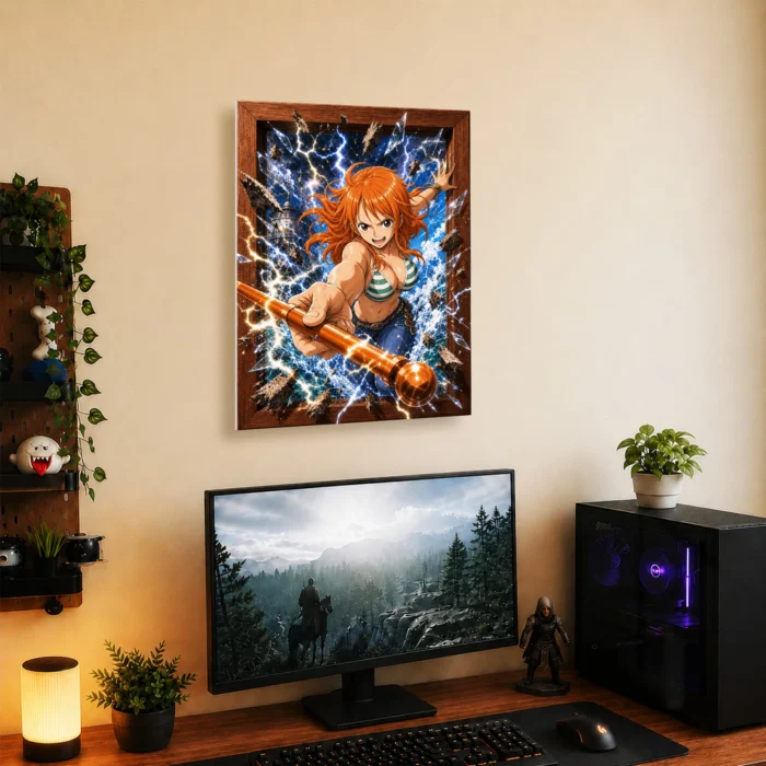 OP - Nami Metal Poster Wall Decor - B - Image 4