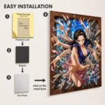 OP - Nico Robin Metal Poster Wall Decor
  - A - Image 2