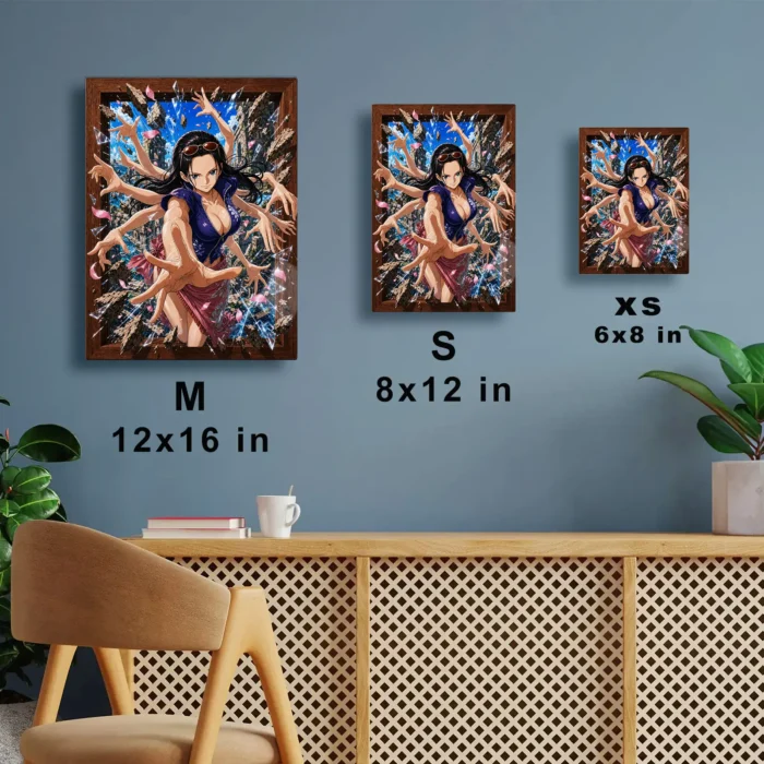 OP - Nico Robin Metal Poster Wall Decor
  - A - Image 6
