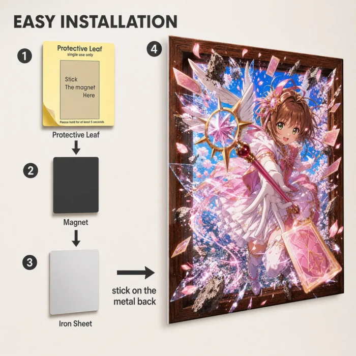 Cardcaptor Metal Poster Wall Decor - Image 2