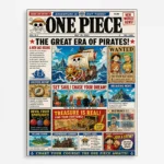 OP - Straw Hat Pirates Metal Poster Wall
  Decor