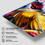 OPM - Saitama Metal Poster Wall Decor - Image 5