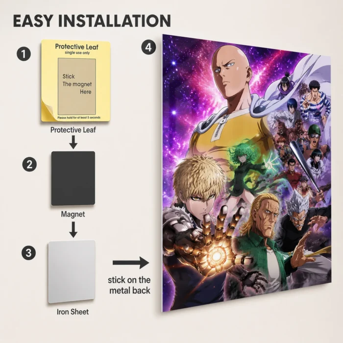 OPM Metal Poster Wall Decor - Image 2