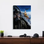 OPM - Saitama Metal Poster Wall Decor -
  A - Image 3