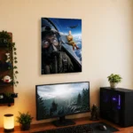 OPM - Saitama Metal Poster Wall Decor -
  A - Image 4