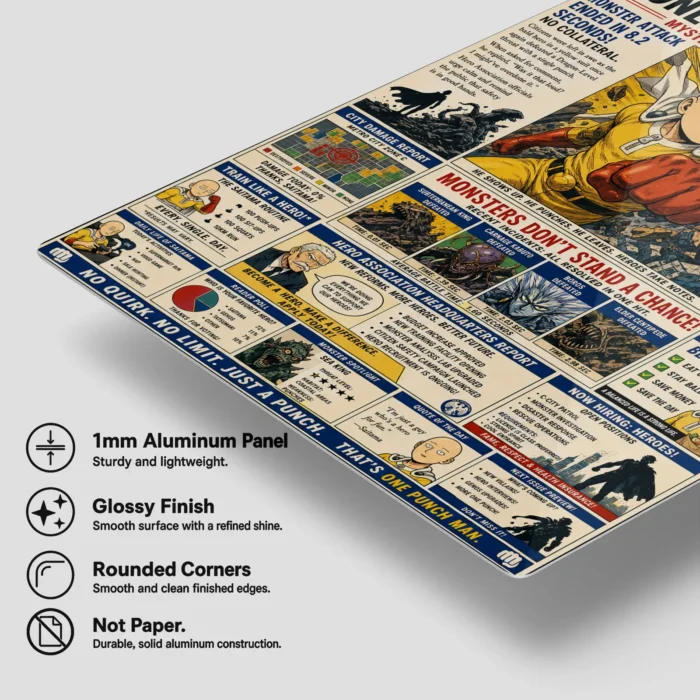 OPM Metal Poster Wall Decor - C - Image 5