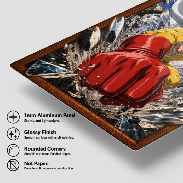 OPM Metal Poster Wall Decor - E - Image 5