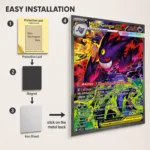 Poke - Mega Gengar Metal
  Poster Wall Decor - Image 2