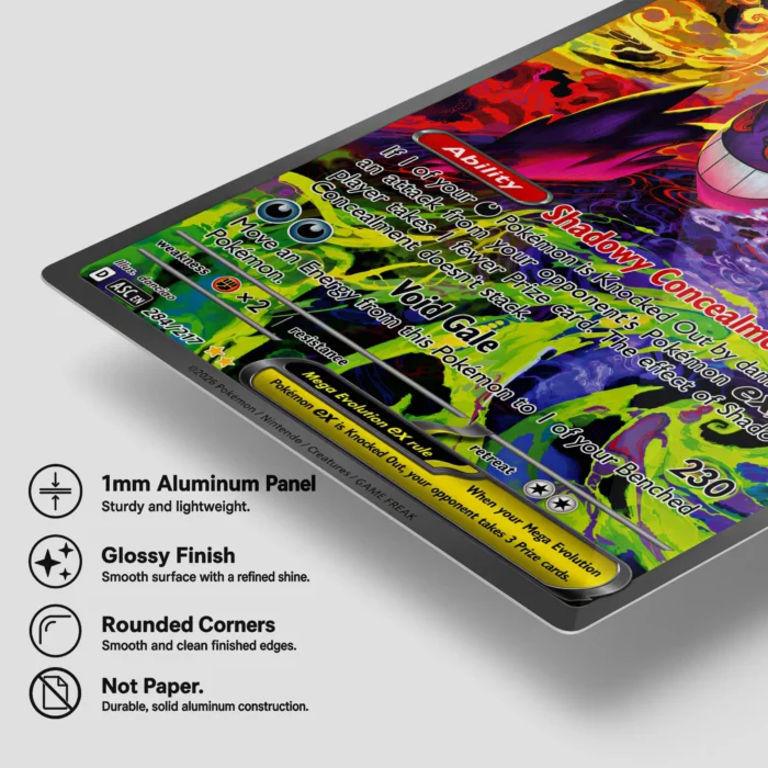 Poke - Mega Gengar Metal
  Poster Wall Decor - Image 5