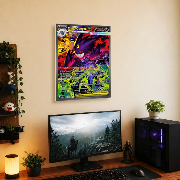Poke - Mega Gengar Metal
  Poster Wall Decor - Image 4