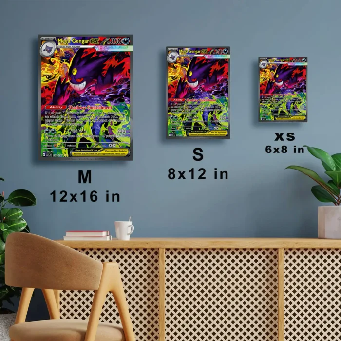 Poke - Mega Gengar Metal
  Poster Wall Decor - Image 6