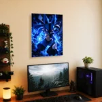 Poke - Lucario Metal Poster
  Wall Decor - Image 4