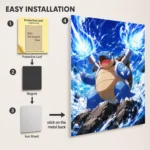 Poke - Blastoise Metal Poster
  Wall Decor - Image 2