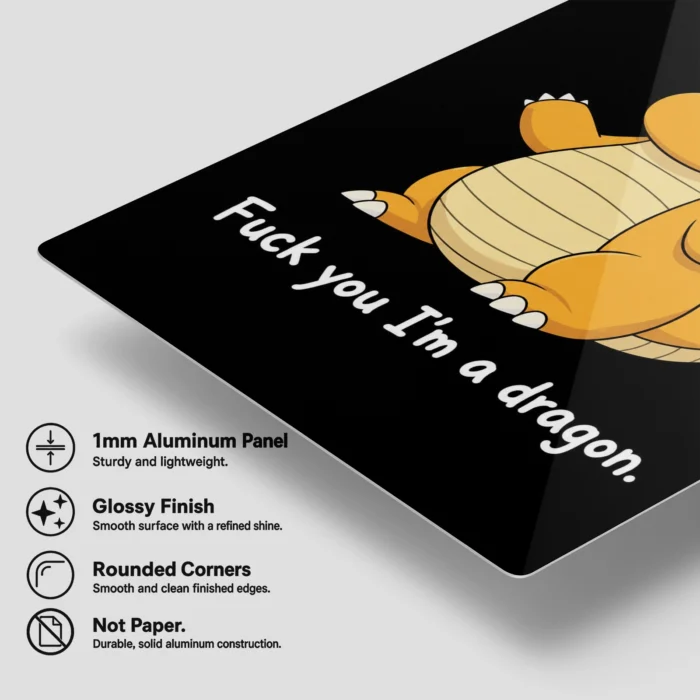 Poke - Dragonite Metal Poster
  Wall Decor - Image 5