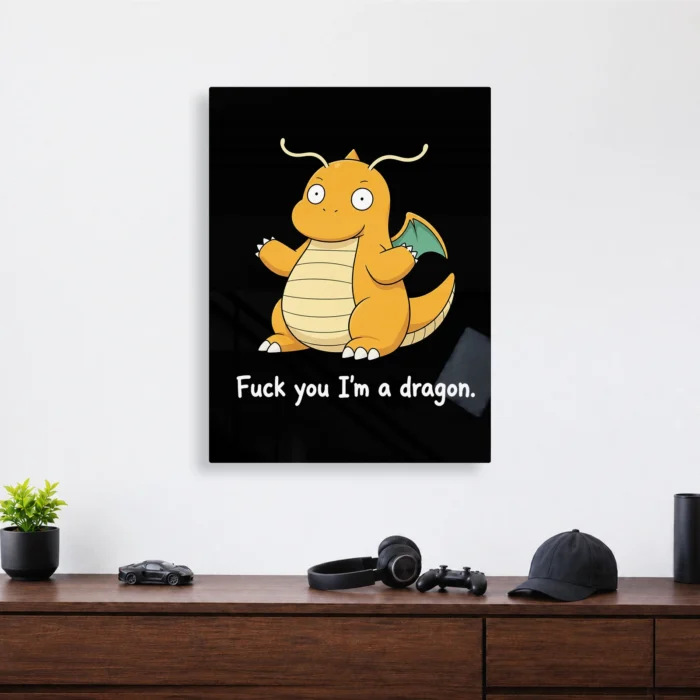 Poke - Dragonite Metal Poster
  Wall Decor - Image 3