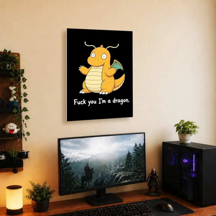 Poke - Dragonite Metal Poster
  Wall Decor - Image 4