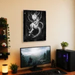 Poke - Mewtwo Metal Poster
  Wall Decor - Image 4