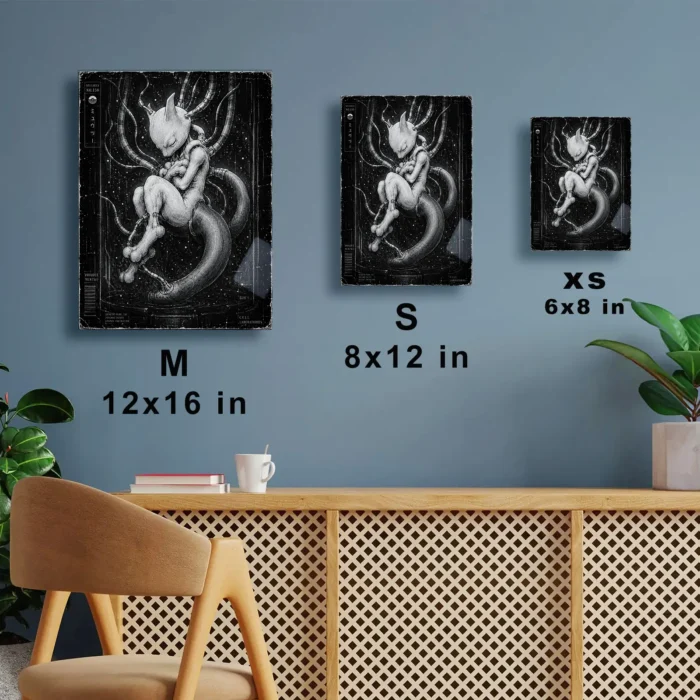 Poke - Mewtwo Metal Poster
  Wall Decor - Image 6