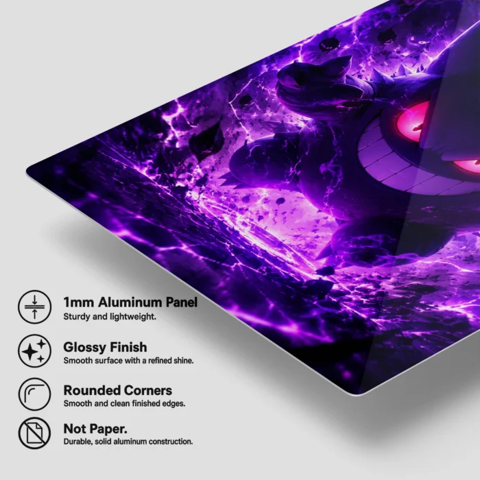Poke - Gengar Metal Poster Wall
  Decor - Image 5