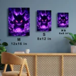 Poke - Gengar Metal Poster Wall
  Decor - Image 6