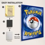 Poke Metal Poster Wall Decor - Image 2