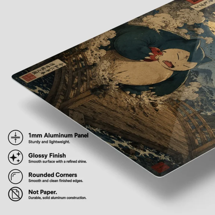 Poke Metal Poster Wall Decor
  - A - Image 5