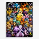 Poke Metal Poster Wall Decor
  - B