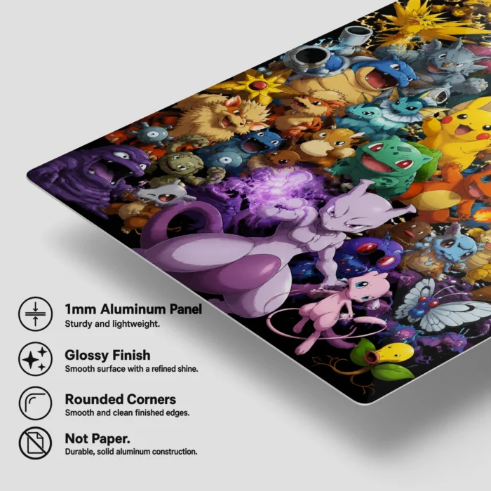 Poke Metal Poster Wall Decor
  - B - Image 5