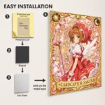 Cardcaptor Metal Poster Wall Decor - A - Image 2