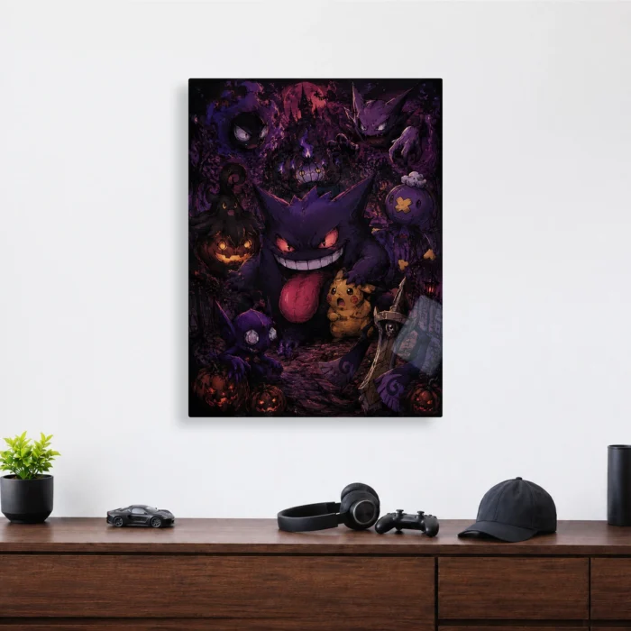 Poke Metal Poster Wall Decor
  - C - Image 3
