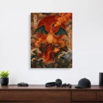 Poke - Charizard Metal Poster
  Wall Decor - A - Image 3