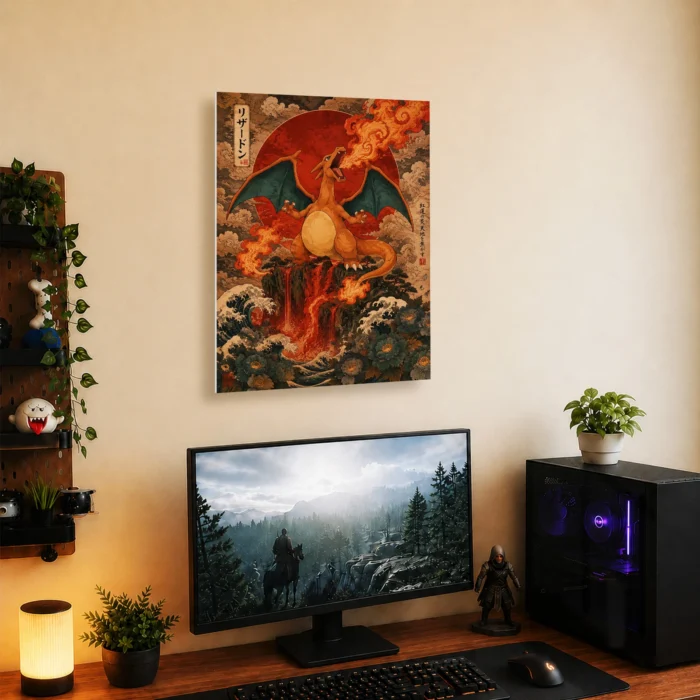 Poke - Charizard Metal Poster
  Wall Decor - A - Image 4