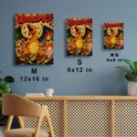 Poke Charizard Metal Poster
  Wall Decor - Image 6