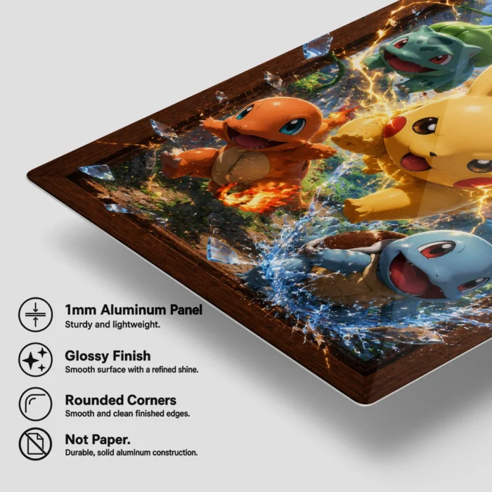 Poke Metal Poster Wall Decor
  - E - Image 5