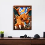 Poke - Charizard Metal Poster
  Wall Decor - B - Image 3