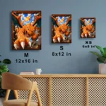 Poke - Charizard Metal Poster
  Wall Decor - B - Image 6